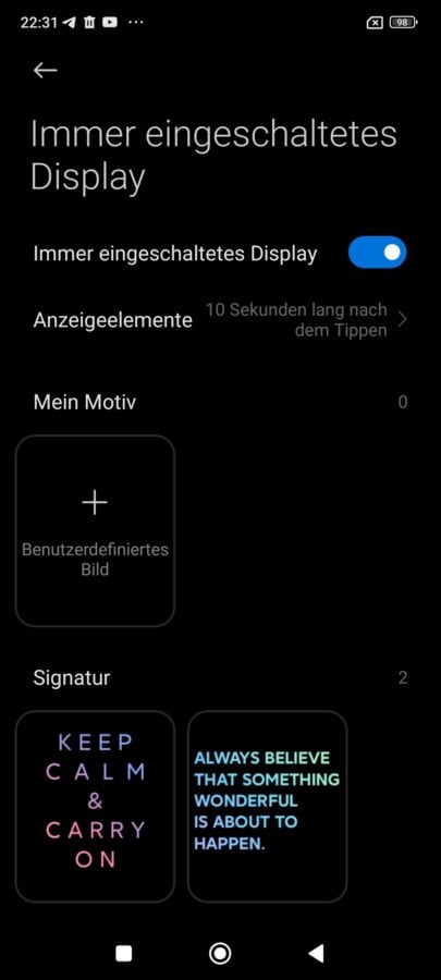 Xiaomi Redmi Note 13 4g displaysettings 4