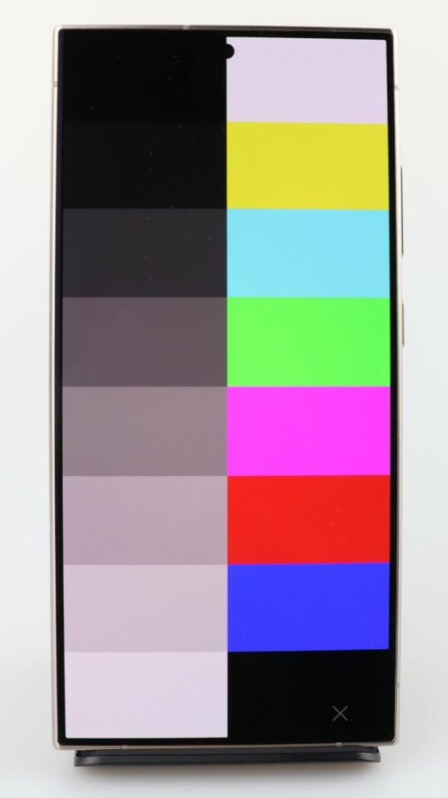 Samsung Galaxy S24 Test Produktfotos Display 4