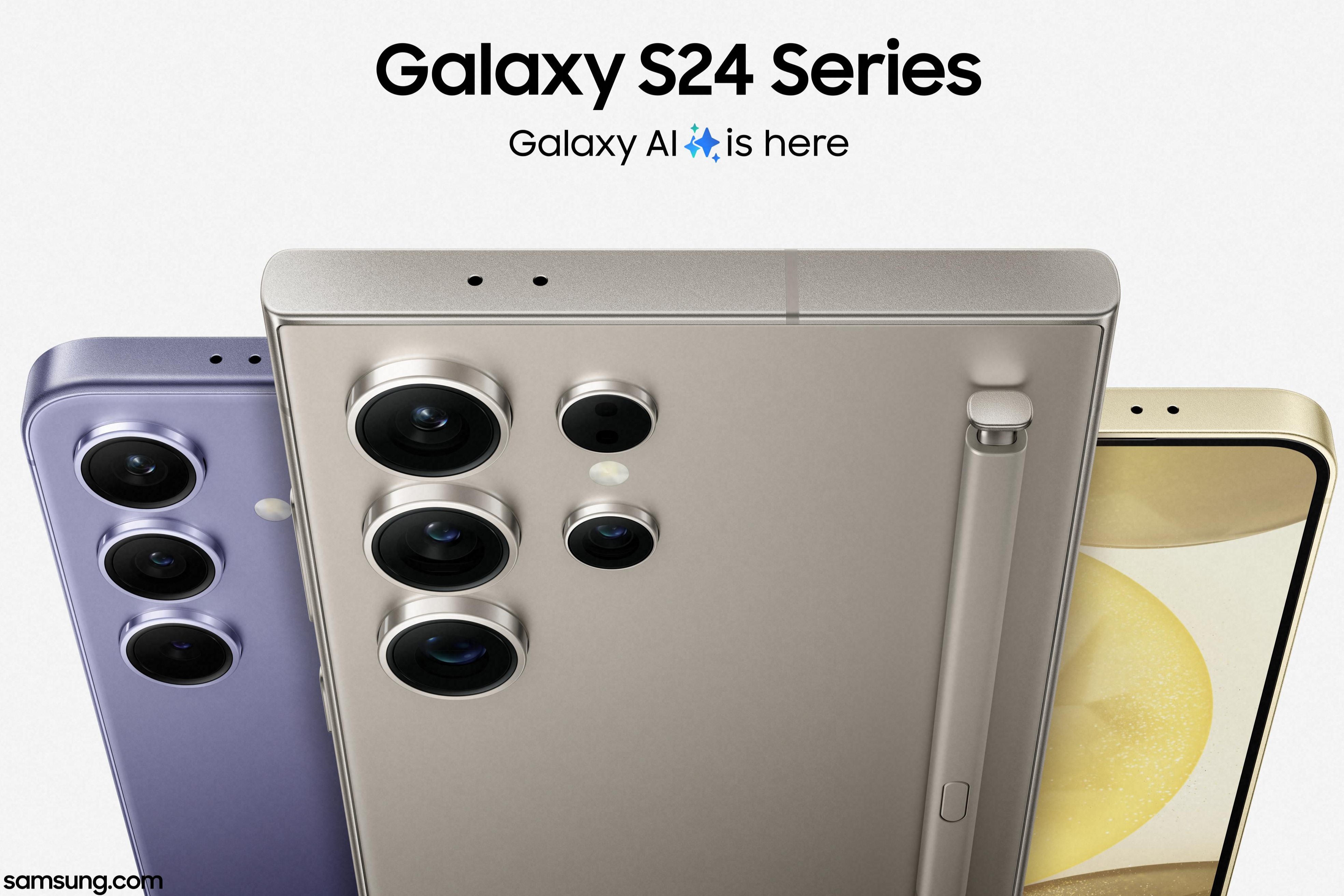 Samsung S24 & Galaxy S24+ vorgestellt - die Ära der AI-Phones