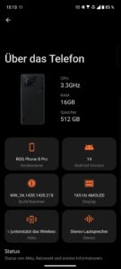 Asus ROG Phone 8 Pro Test Systeminfo