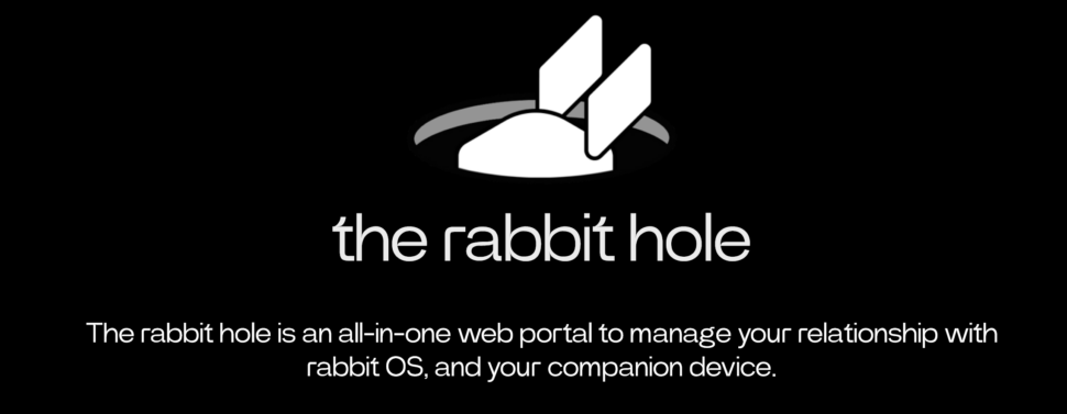 Rabbit R1 rabbit hole