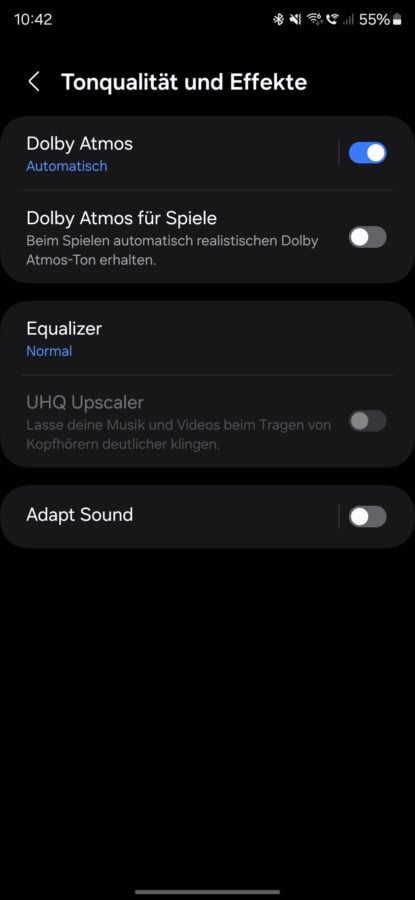 Samsung S24 Ultra Test Screenshot Sound