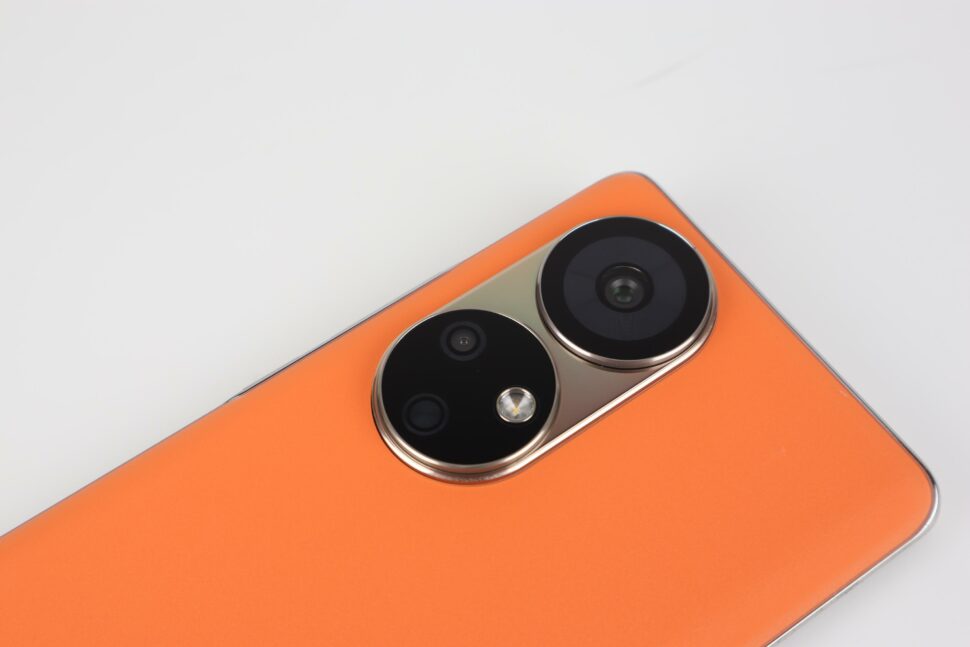 Ulefone Note 17 Pro Rueckseite Leder Orange 2 1