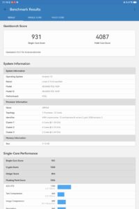 Huawei MatePad Pro 13.2 Test geekbench5