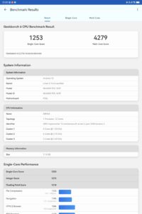Huawei MatePad Pro 13.2 Test geekbench6