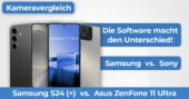 Samsung S24 Asus ZenFone 11 Ultra Kameravergleich Banner