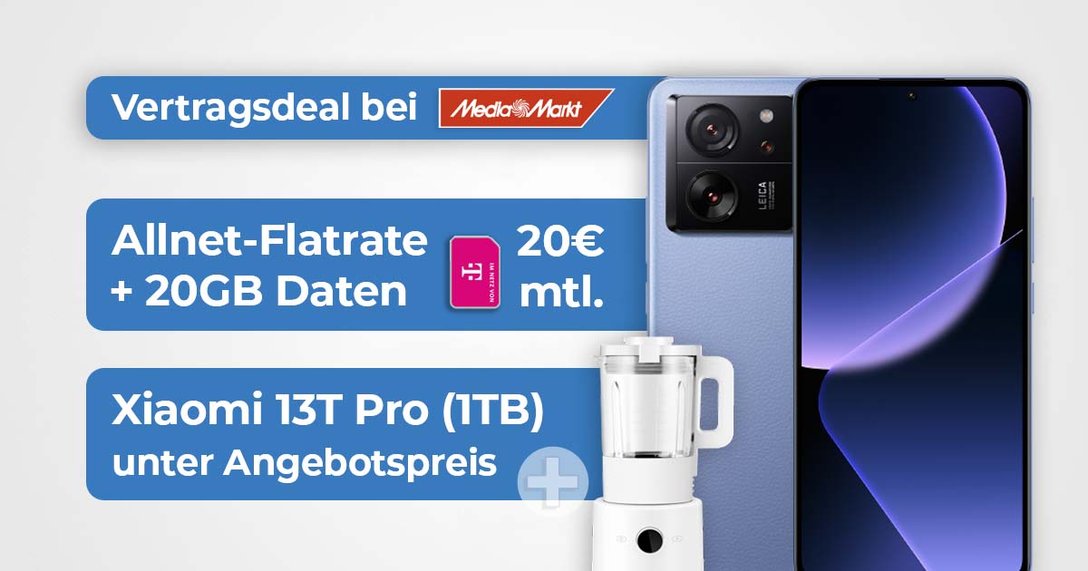 20GB Telekom Freenet Xiaomi 13T Pro Maerz 2024 Banner 1