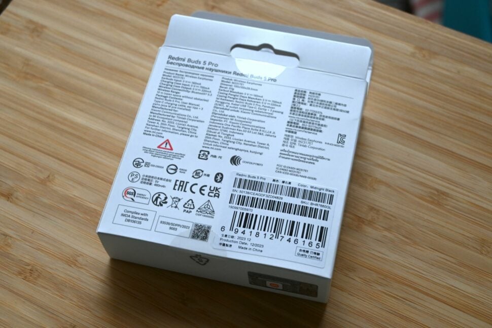 Xiaomi Redmi Bud 5 Pro Test Design 2