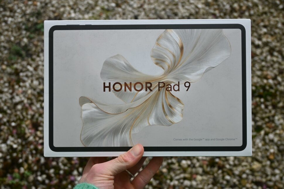 Honor Pad 9 Test box