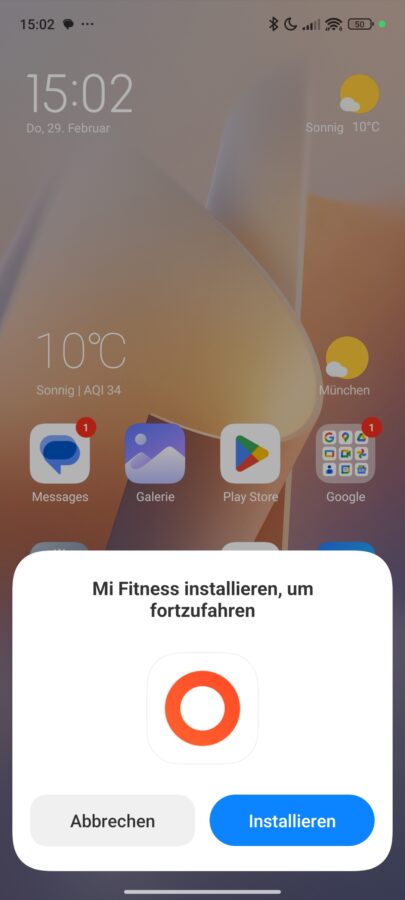 Xiaomi Watch S3 kopplen verbinden Mi Fitness app 2